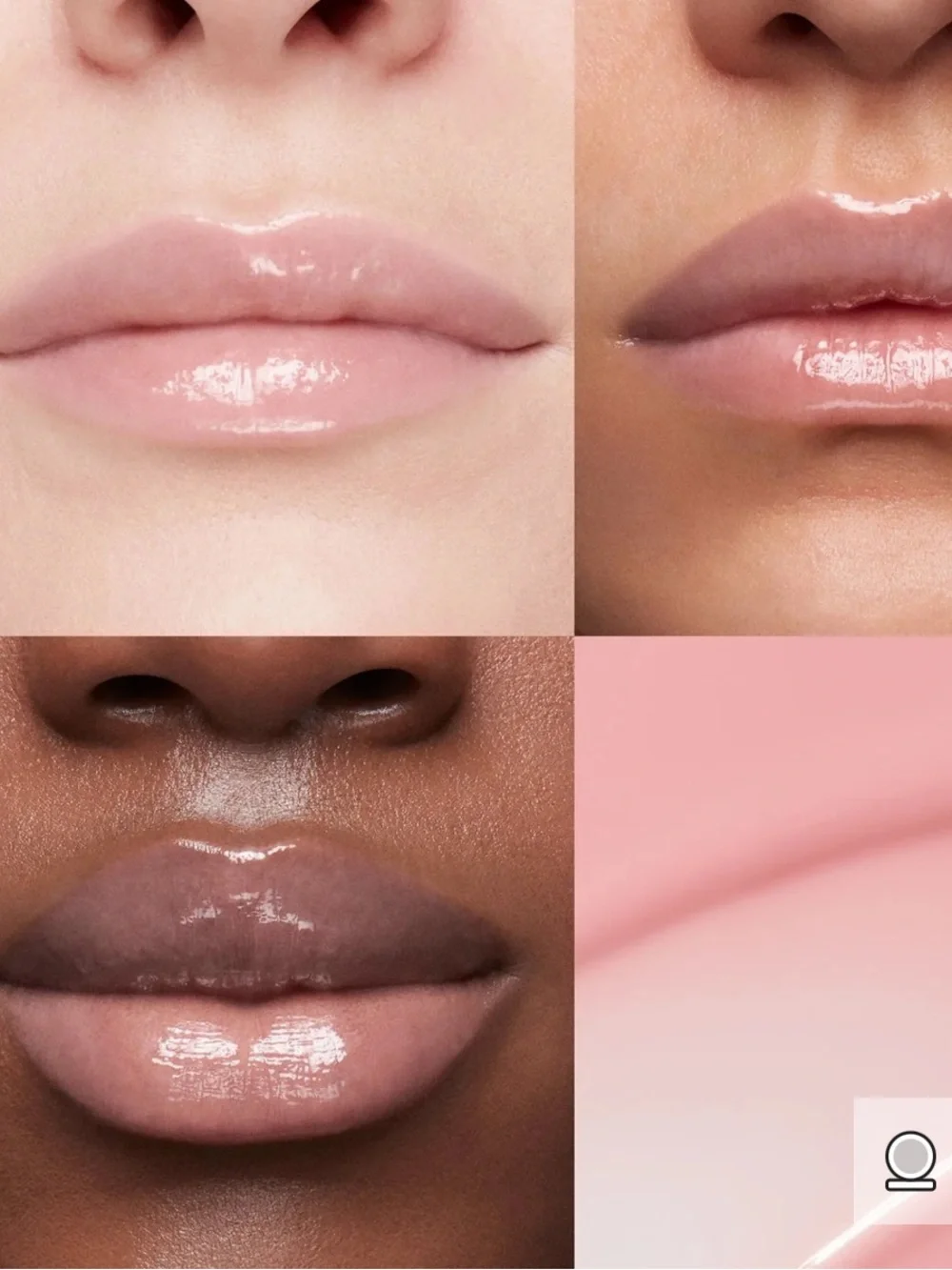 Makeup BY MARIO Moisture Glow Plumping Lip Serum in Pink Glow Clear Pale Pink